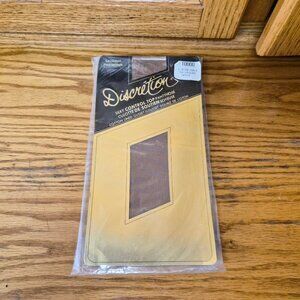 VTG 80s Discretion Silky Control Top Pantyhose Spice Made in Canada Retro Granny